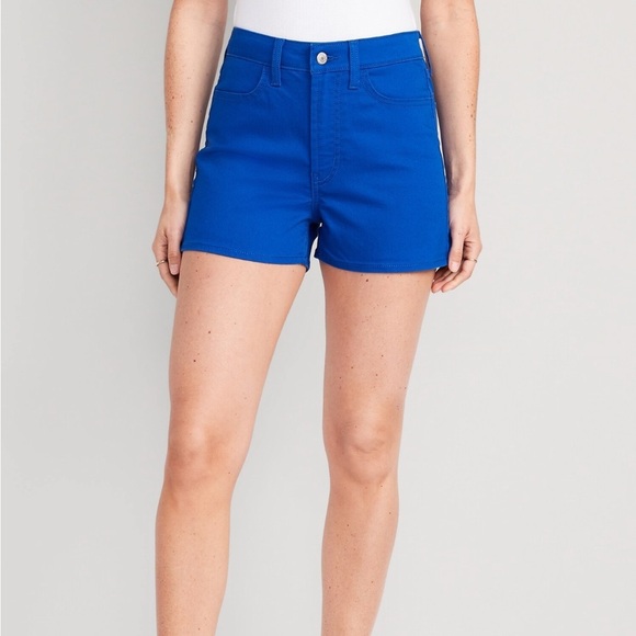 NWT Old Navy High-Waisted Wow Jean Shorts 3-inch inseam Size 20 - Picture 2 of 7